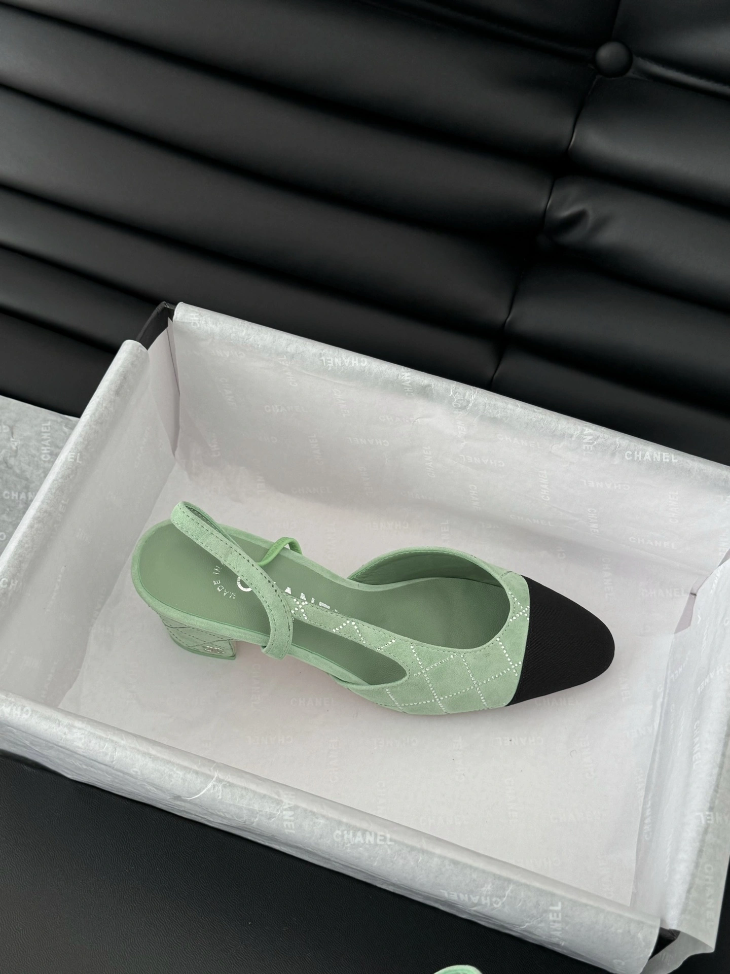 COCO-- 3h1958 G31318 B19042 NACLF Heel height：6.5CM cowhide sheepskin item:E-X555C0736